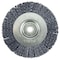 Weiler Burr-Rx 4" Narrow Face Wheel, .055/80CG Crimped Fill, 1/2"-3/8" 31105 - alternate 1